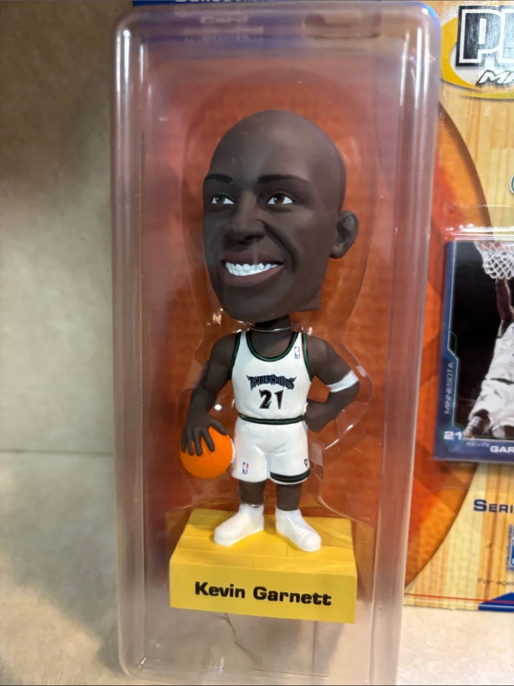 PlayMakers Kevin Garnett Action Figure - White & Black Jersey